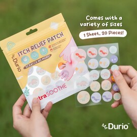 Durio 603 x'traSOOTHE Itch Relief Patch - 20 Pcs/Sheet